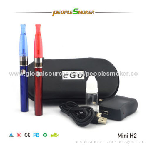 E-cigarettes with 2 x Cartomziers/2 x Batteries/1 x USB Charger/1 x Wall Charger/1 x Empty Bottle